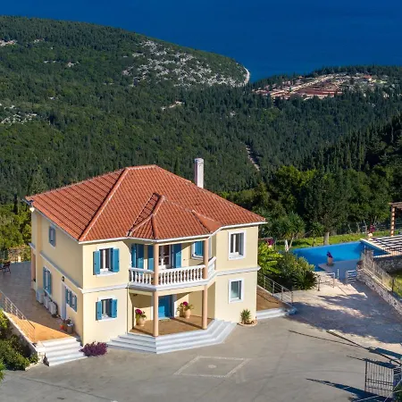 빌라 Private Gelia, With Panoramic 180 Degrees Sea View! *