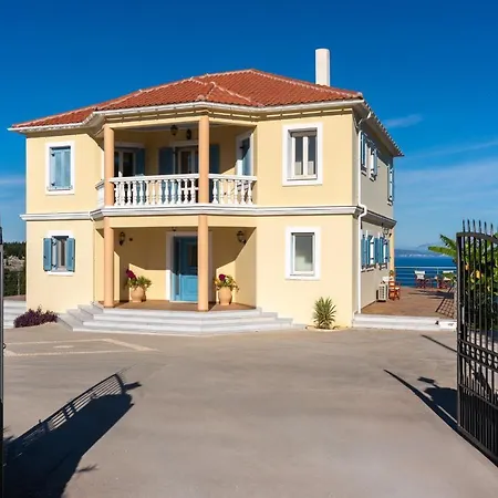 Private Gelia, With Panoramic 180 Degrees Sea View! فيلة *
