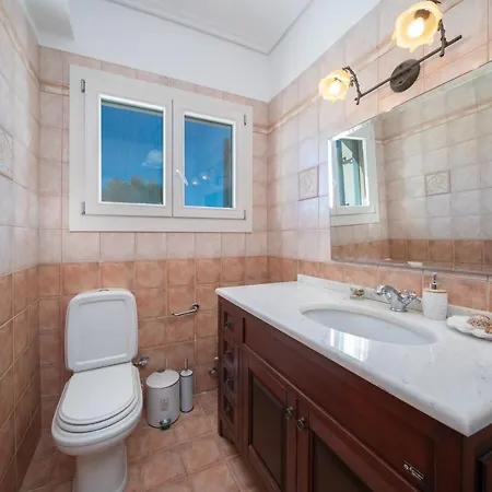 빌라 Private Gelia, With Panoramic 180 Degrees Sea View! *